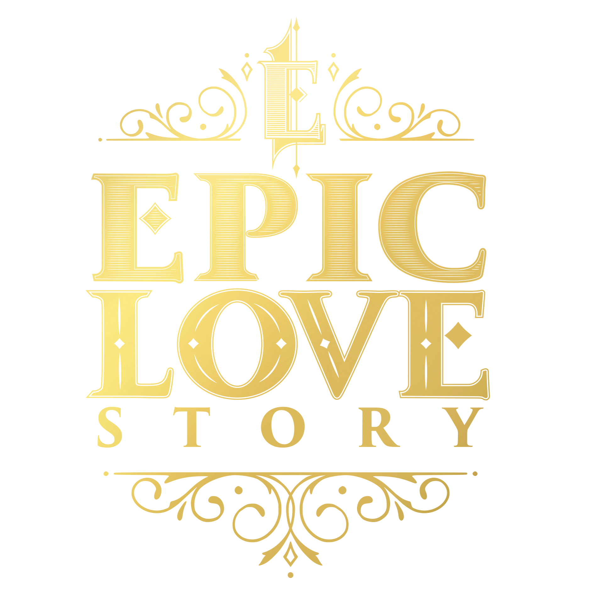 Epic love story logo
